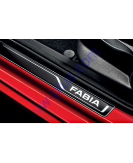 Накладки на пороги Skoda Fabia 3 (NJ3) 2014>, Fabia 3 (NJ5) Combi 2014>, 6V0071310 - VAG